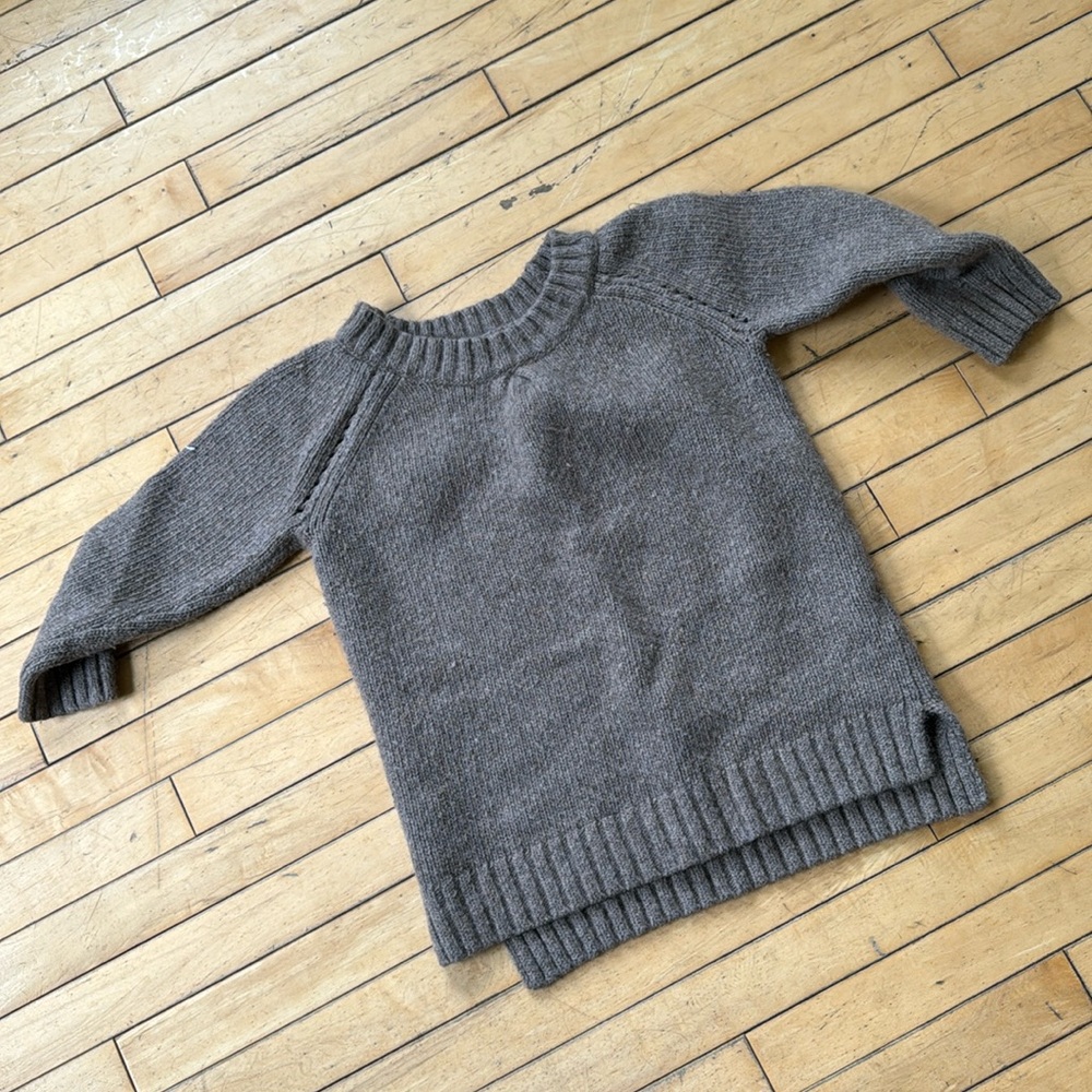 Lands End lambswool sweater